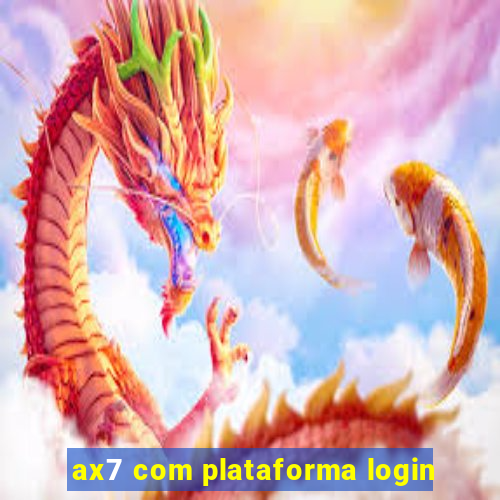 ax7 com plataforma login